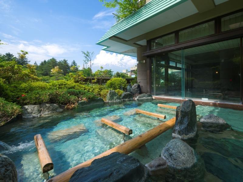 Hotel Fujisan Onsen Bessho Sasa Fujiyoshida Exterior foto