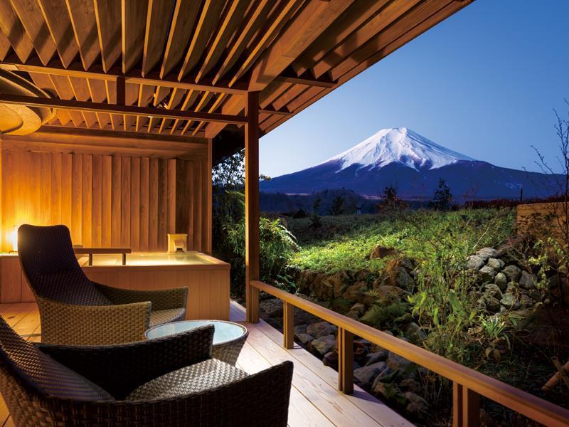 Hotel Fujisan Onsen Bessho Sasa Fujiyoshida Exterior foto