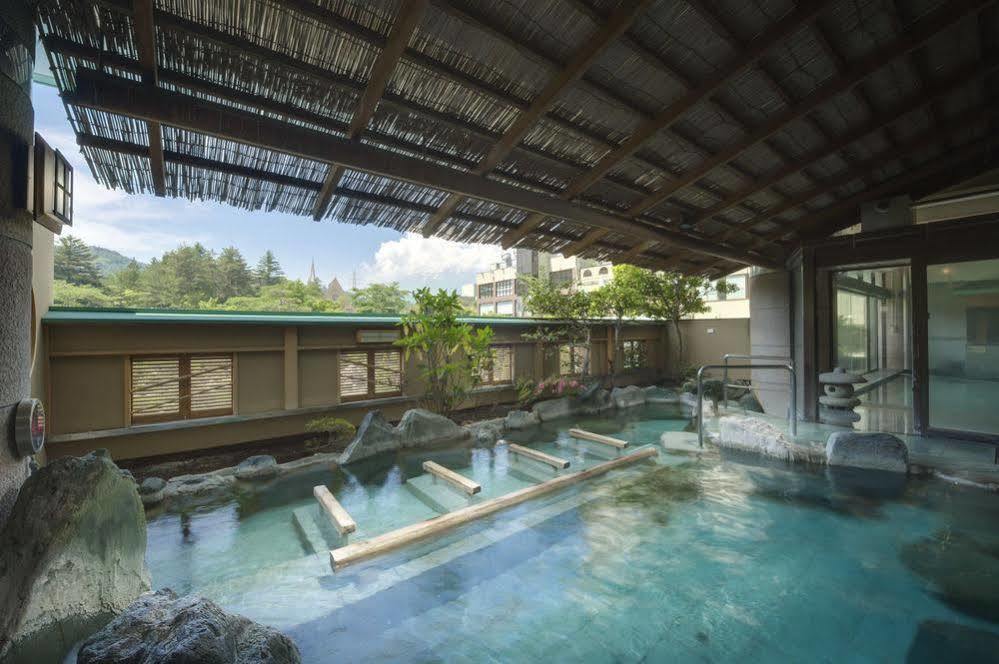 Hotel Fujisan Onsen Bessho Sasa Fujiyoshida Exterior foto