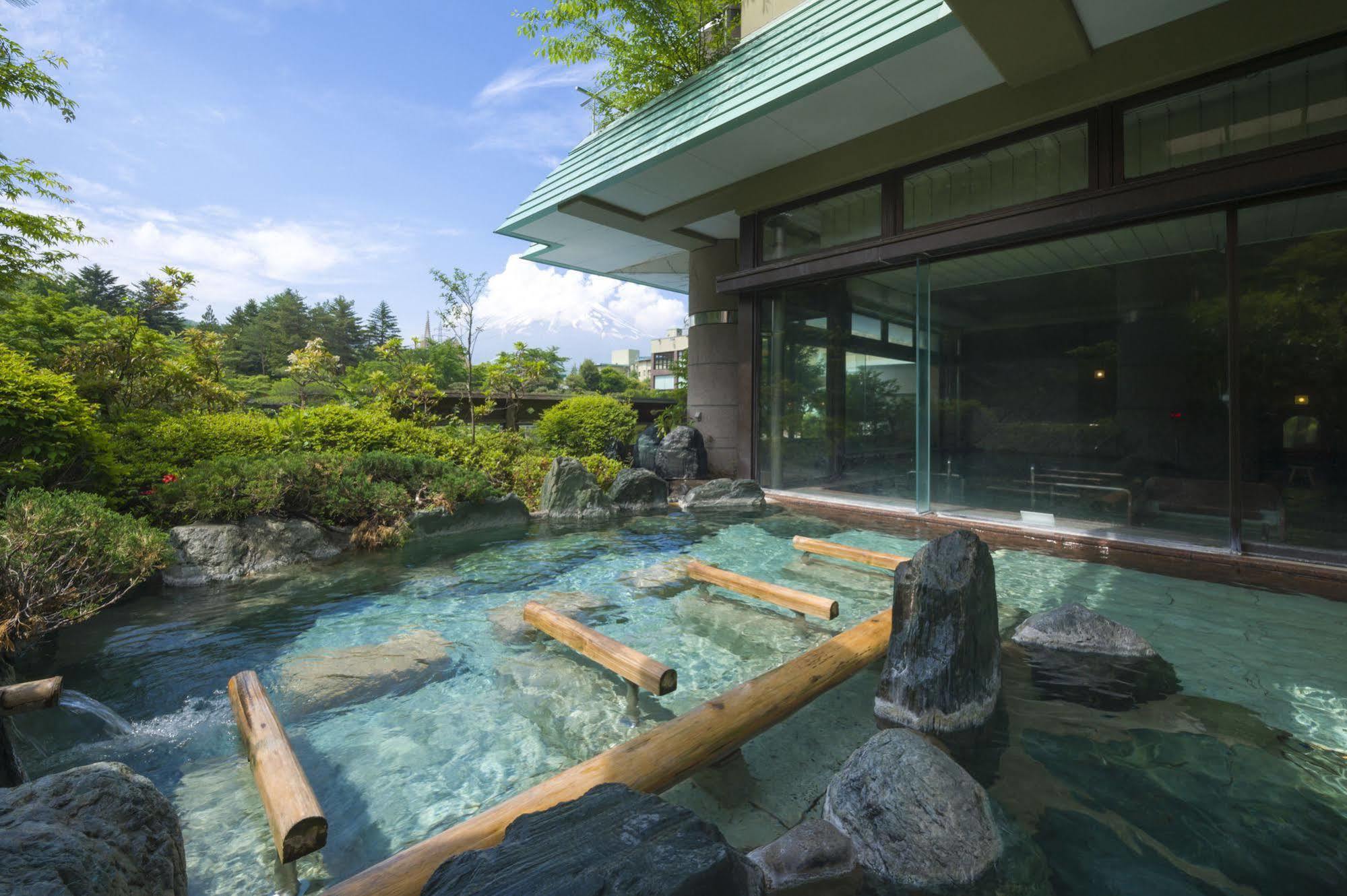 Hotel Fujisan Onsen Bessho Sasa Fujiyoshida Exterior foto